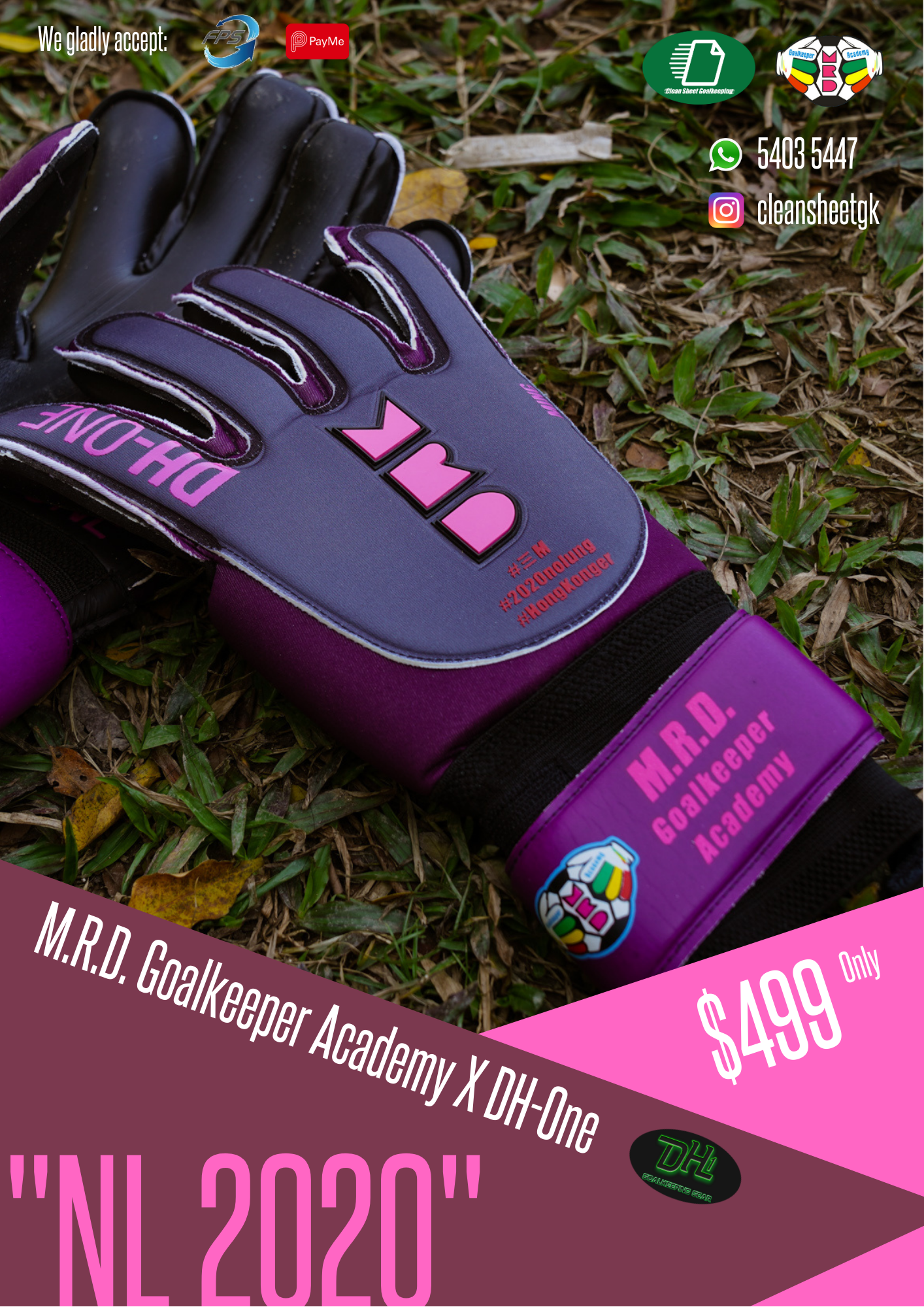 M.R.D. Goalkeeper Academy x DH-One "NL2020"