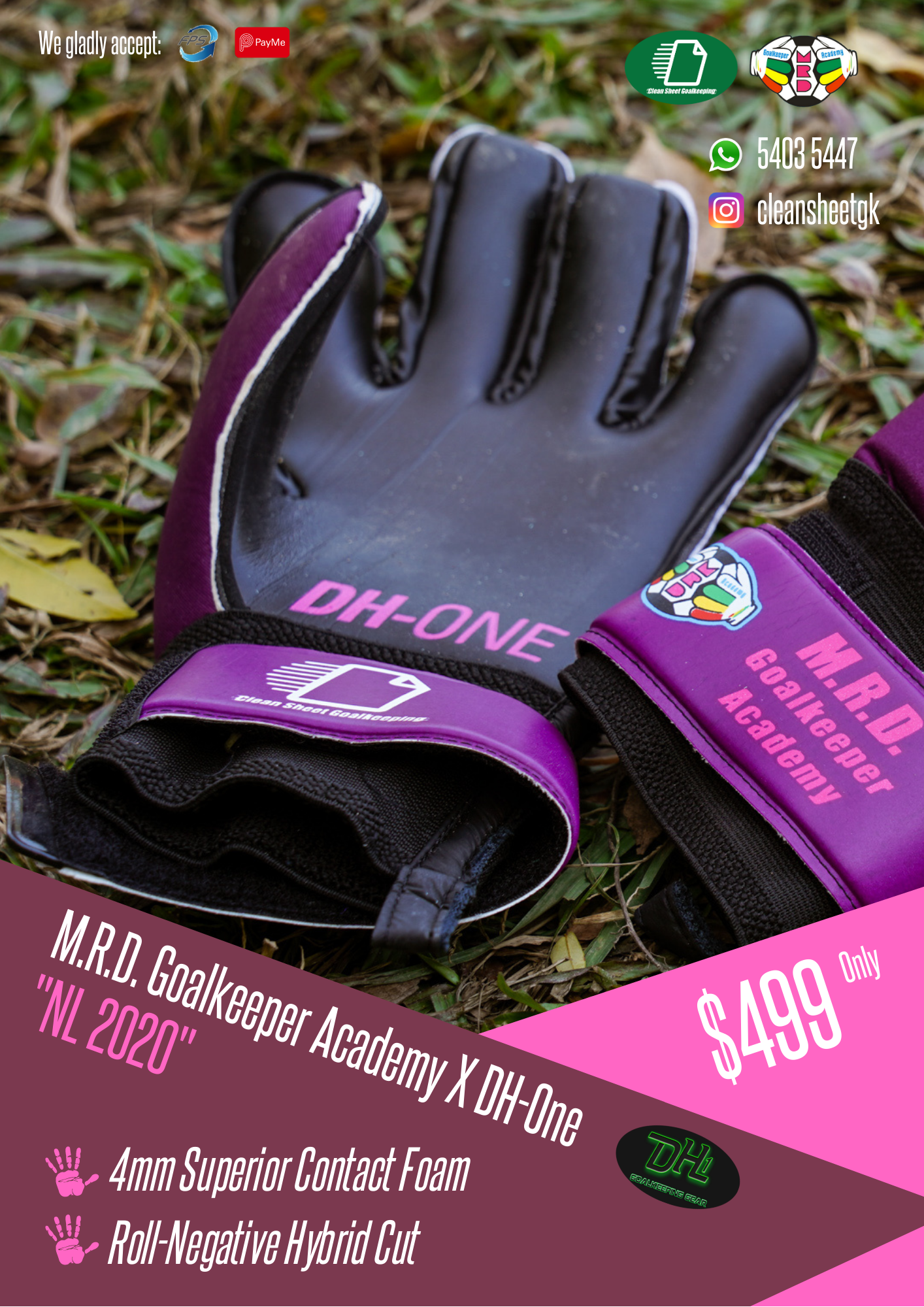 M.R.D. Goalkeeper Academy x DH-One "NL2020"
