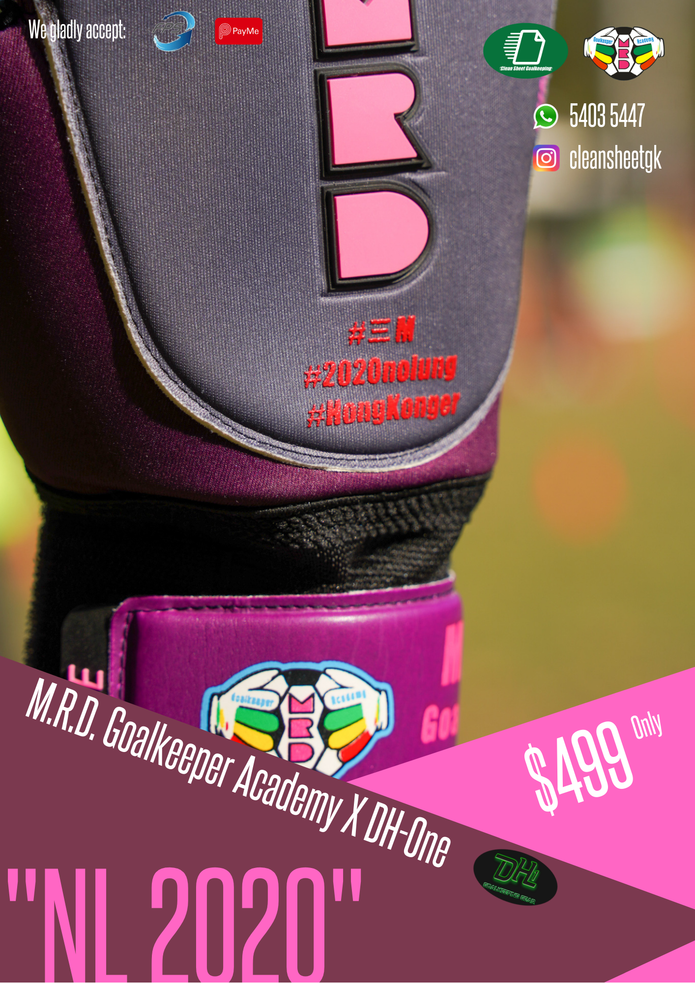 M.R.D. Goalkeeper Academy x DH-One "NL2020"