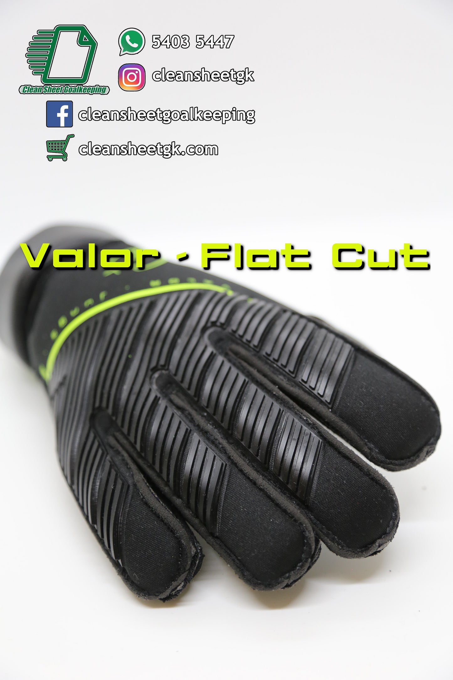 Clean Sheet Goalkeeping x G+ Exclusive Design - Valor [只剩童裝Flat Cut 版]