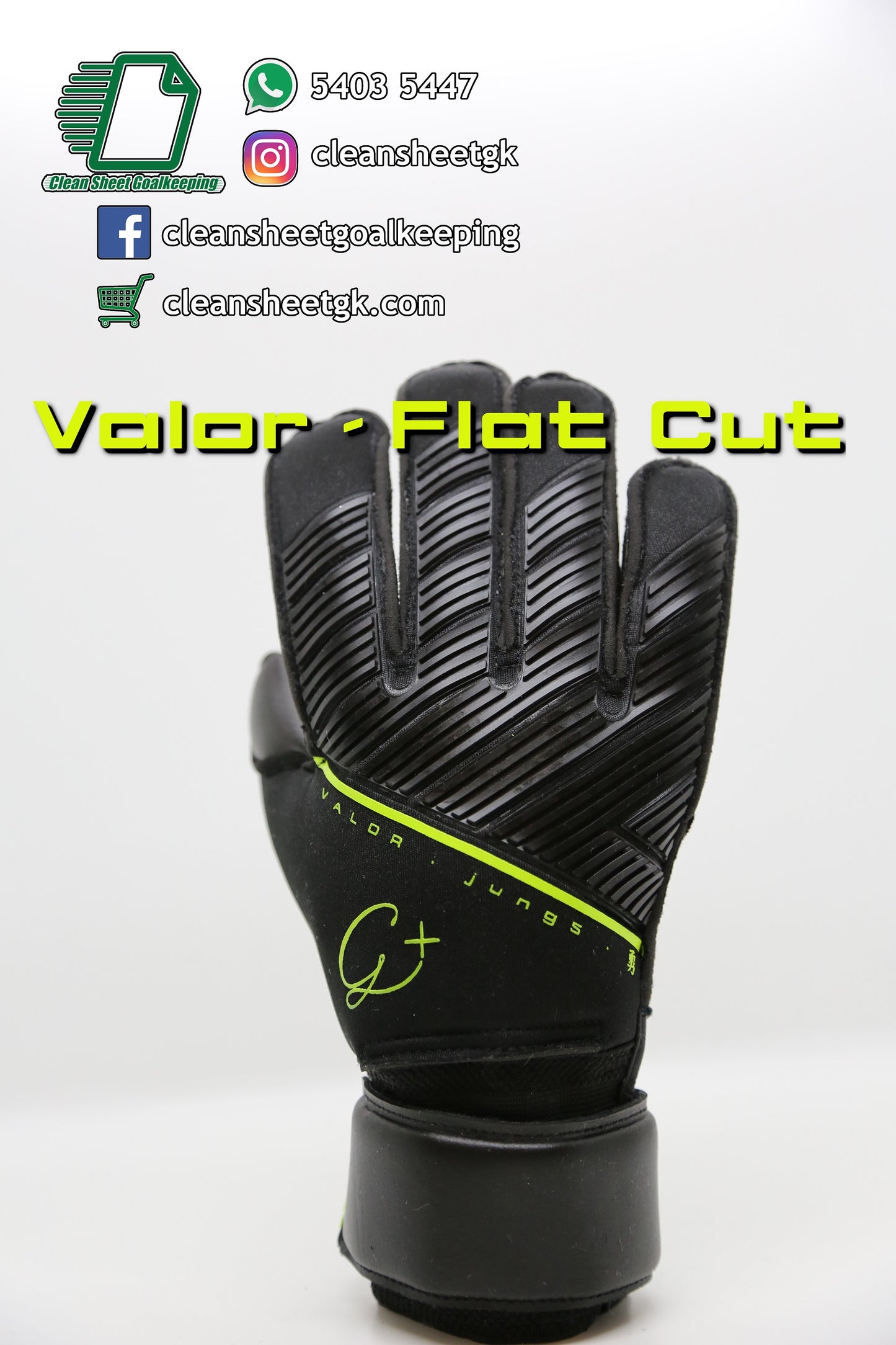 Clean Sheet Goalkeeping x G+ Exclusive Design - Valor [只剩童裝Flat Cut 版]