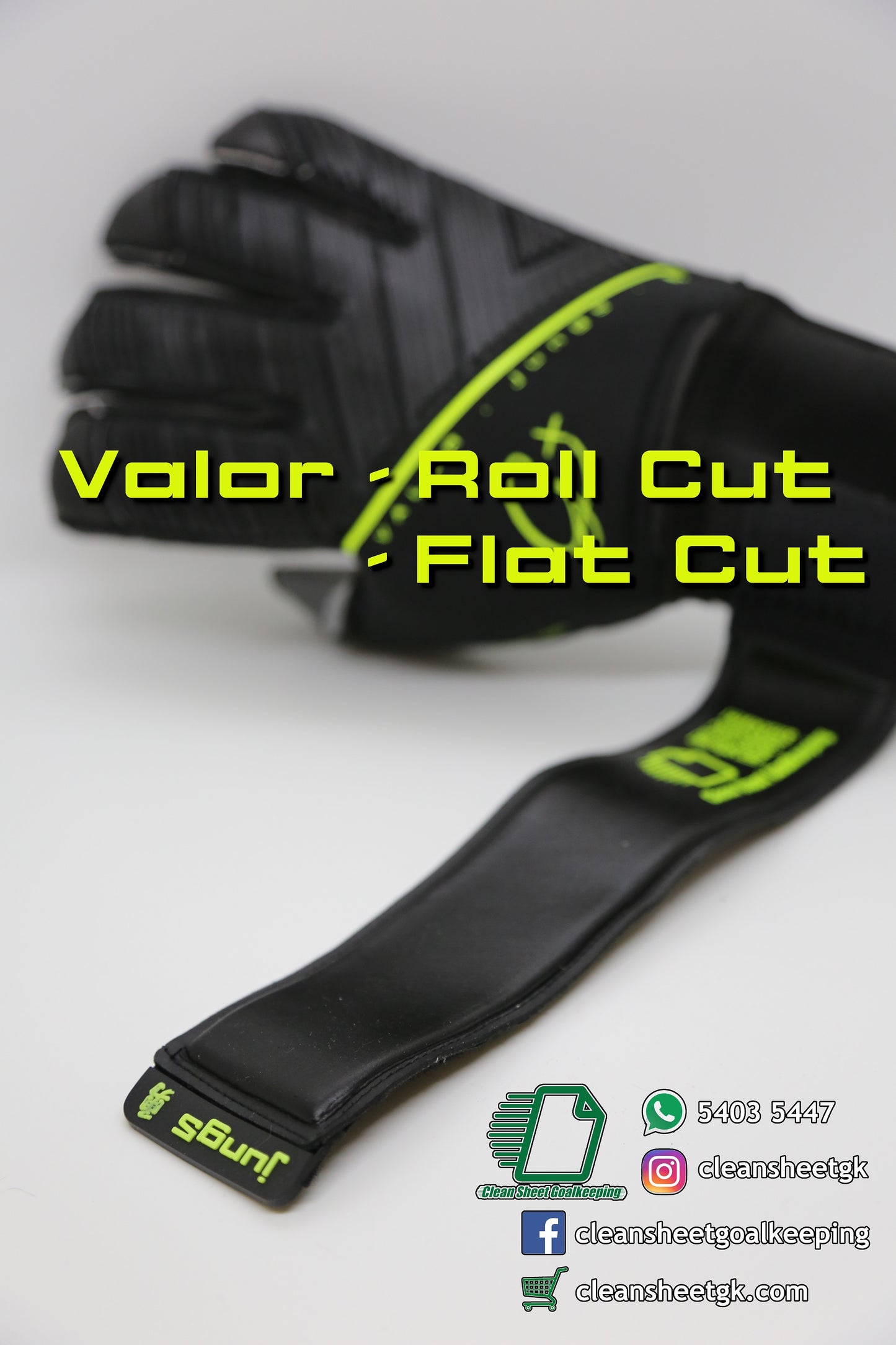 Clean Sheet Goalkeeping x G+ Exclusive Design - Valor [只剩童裝Flat Cut 版]